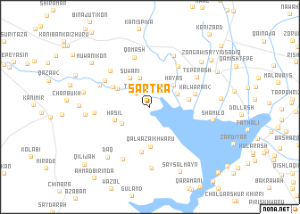 map of Sārtka