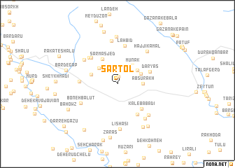map of Sartol