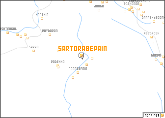 map of Sar Torāb-e Pā\