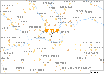 map of Sarţūf