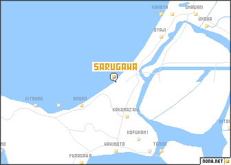 map of Sarugawa