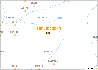 map of Saruiccocha