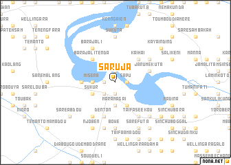 map of Saruja