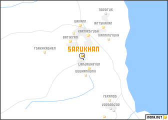 map of Sarukhan