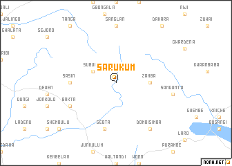map of Sarukum