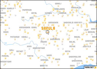 map of Sarūla