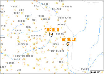 map of Sarula