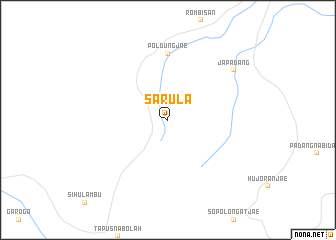 map of Sarula