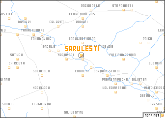 map of Săruleşti