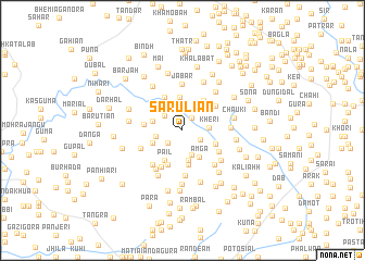 map of Sarūliān