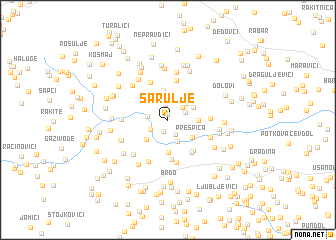 map of Šarulje