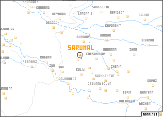 map of Sarūmāl