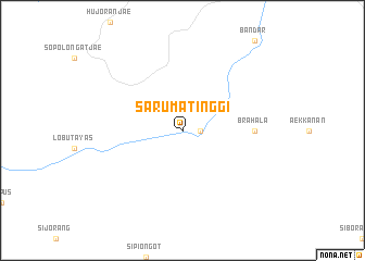 map of Saruma-tinggi