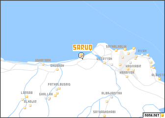 map of Sarūq