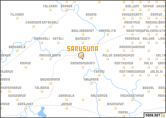 map of Sarusuna