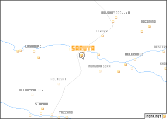 map of Saruya