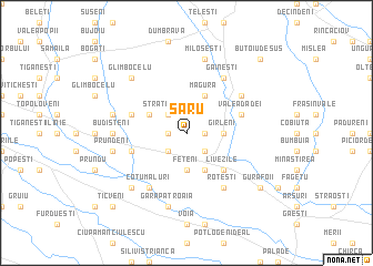 map of Saru