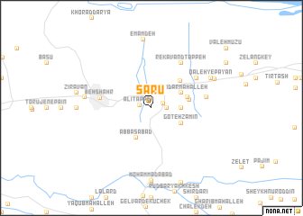 map of Sārū