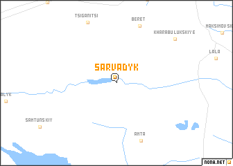 map of Sarvadyk