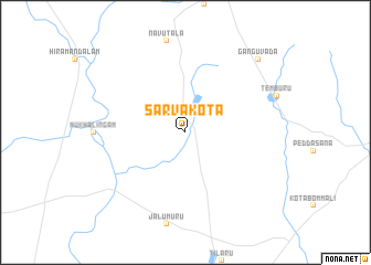 map of Sārvakota