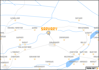 map of Sarvary