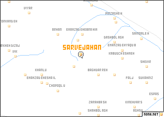 map of Sarv-e Jahān