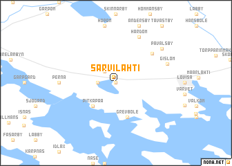 map of Sarvilahti