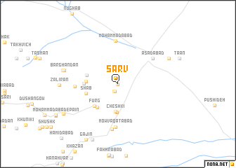 map of Sarv