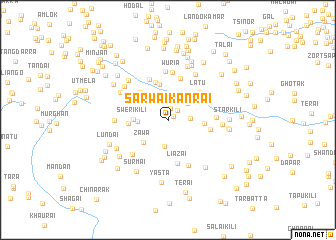map of Sarwai Kanrai
