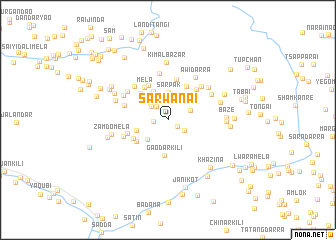 map of Sarwanai