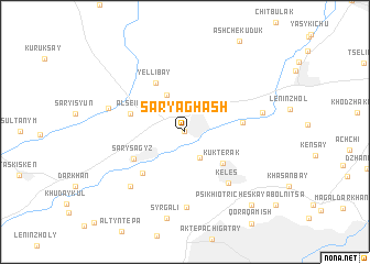 map of Saryaghash