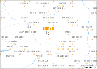 map of Sarya