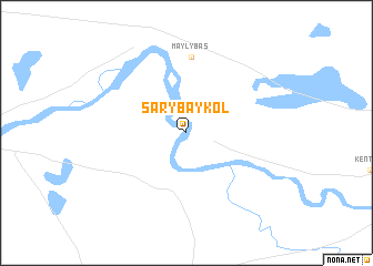 map of Sarybaykolʼ