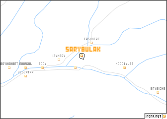 map of Sarybulak
