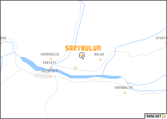 map of Sarybulun