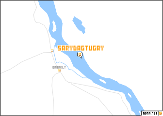 map of Sarydag-Tugay