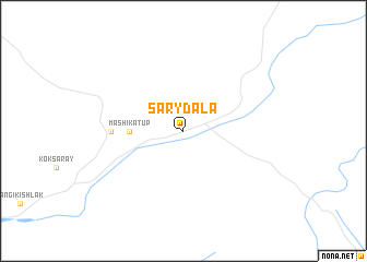 map of Sarydala