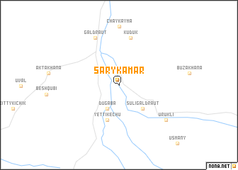 map of Sarykamar