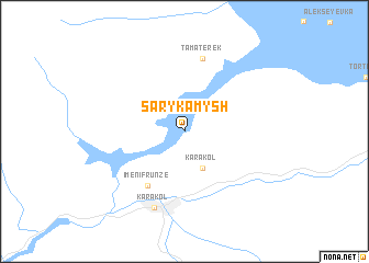 map of Sarykamysh
