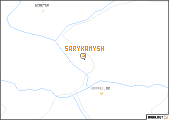 map of Sarykamysh