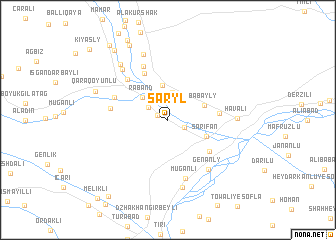 map of Saryl