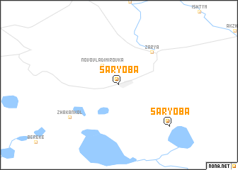 map of Saryoba