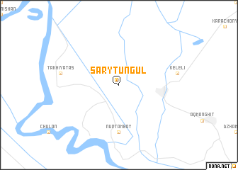 map of Sarytungulʼ