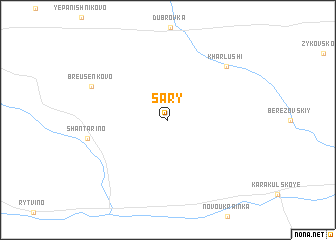 map of Sary