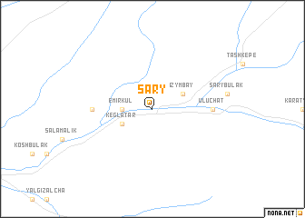 map of Sary