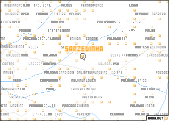 map of Sarzedinha