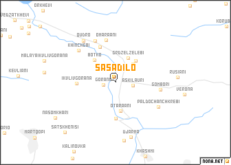 map of Sasadilo