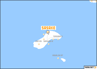 map of Sasaké