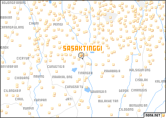 map of Sasaktinggi