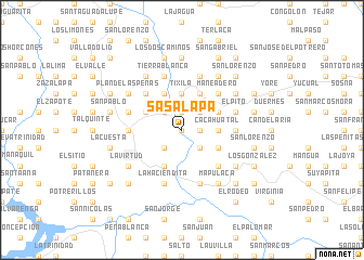 map of Sasalapa